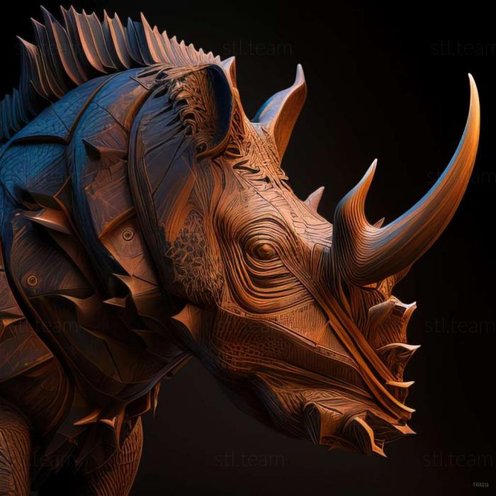 3D model Rhinorex (STL)